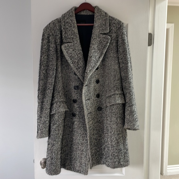 Zara men’s tweed coat XL - Picture 3 of 4